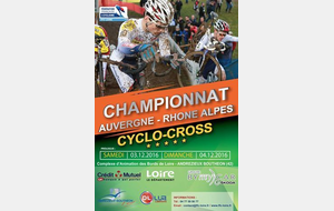 Cyclo-Cross d'Andrézieux-Bouthéon - Championnat Rhône-Alpes