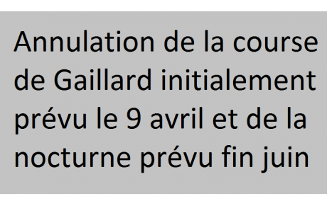 Annulation Gaillard et Nocturne